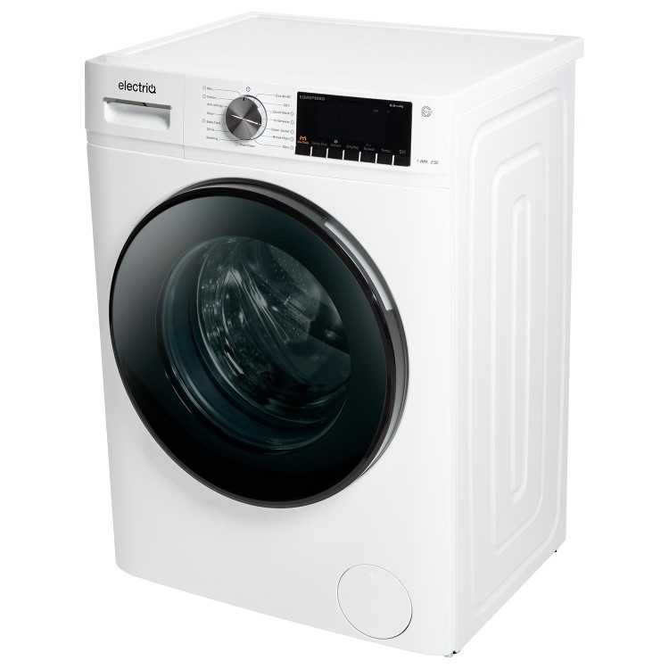 electriQ 8kg Wash 5kg Dry 1400rpm Washer Dryer - Quiet Energy Saving - White
