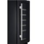 Refurbished electriQ EQWINE30BL Freestanding 18 Bottle Single Zone Wine Cooler Black