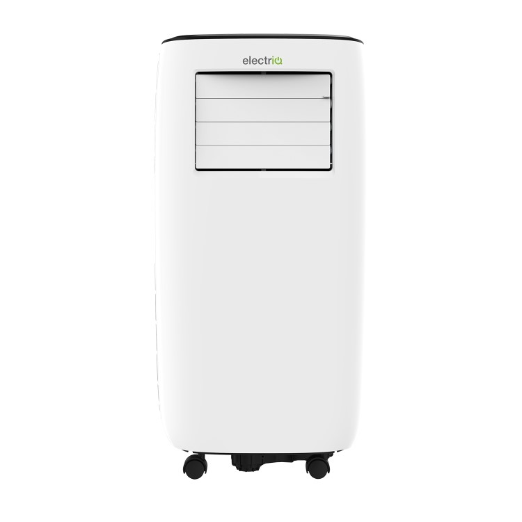 Dual plug EU+UK  electriQ 10000 BTU Quiet Portable Air Conditioner - for rooms up to 28sqm