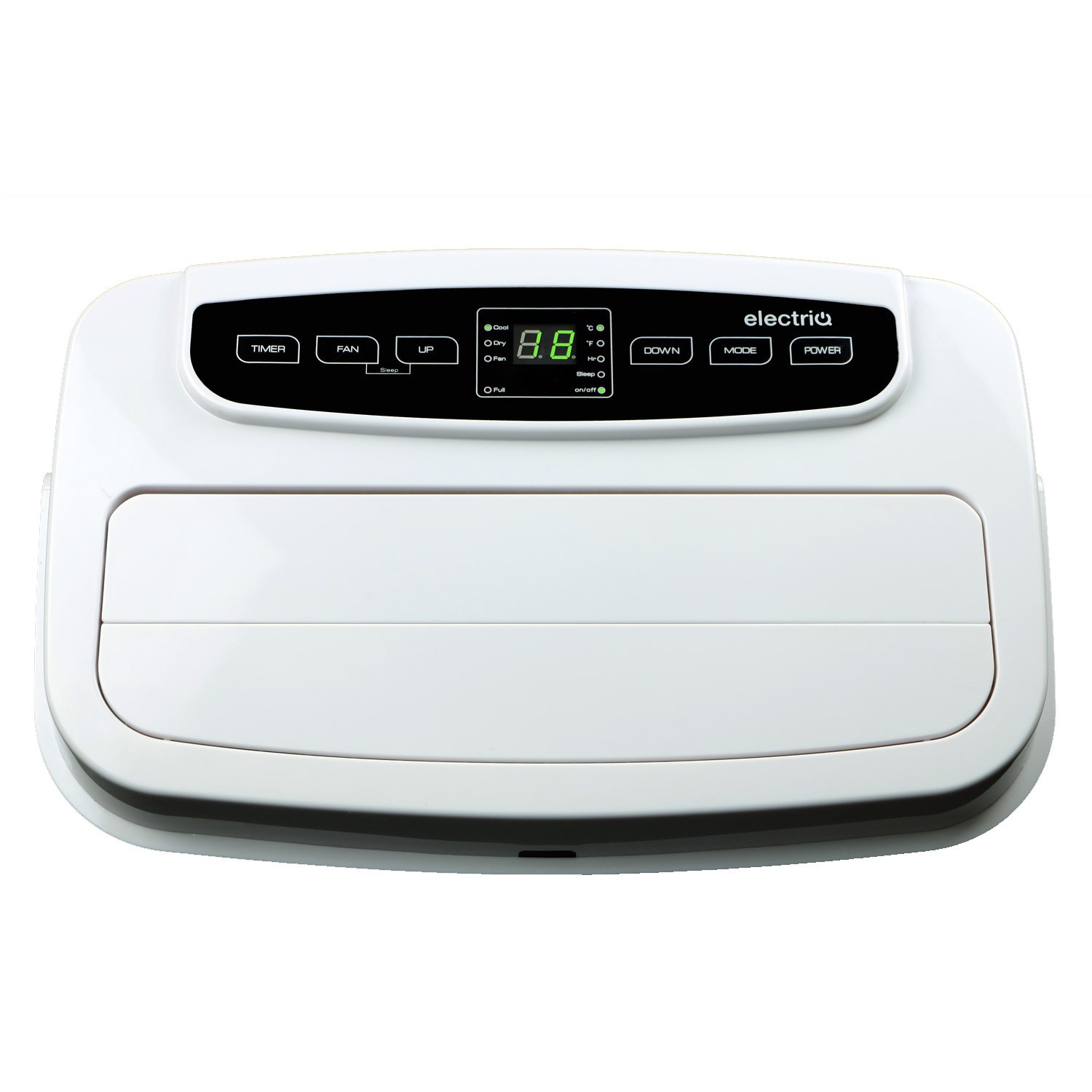 for Rooms up to 30sqm electriQ EcoSilent 12000 BTU Portable Air Conditioner 