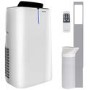 Refurbished EcoSilent 12000 BTU Smart Portable Air Conditioner with HEPA Air Purifier and Heat Pump 