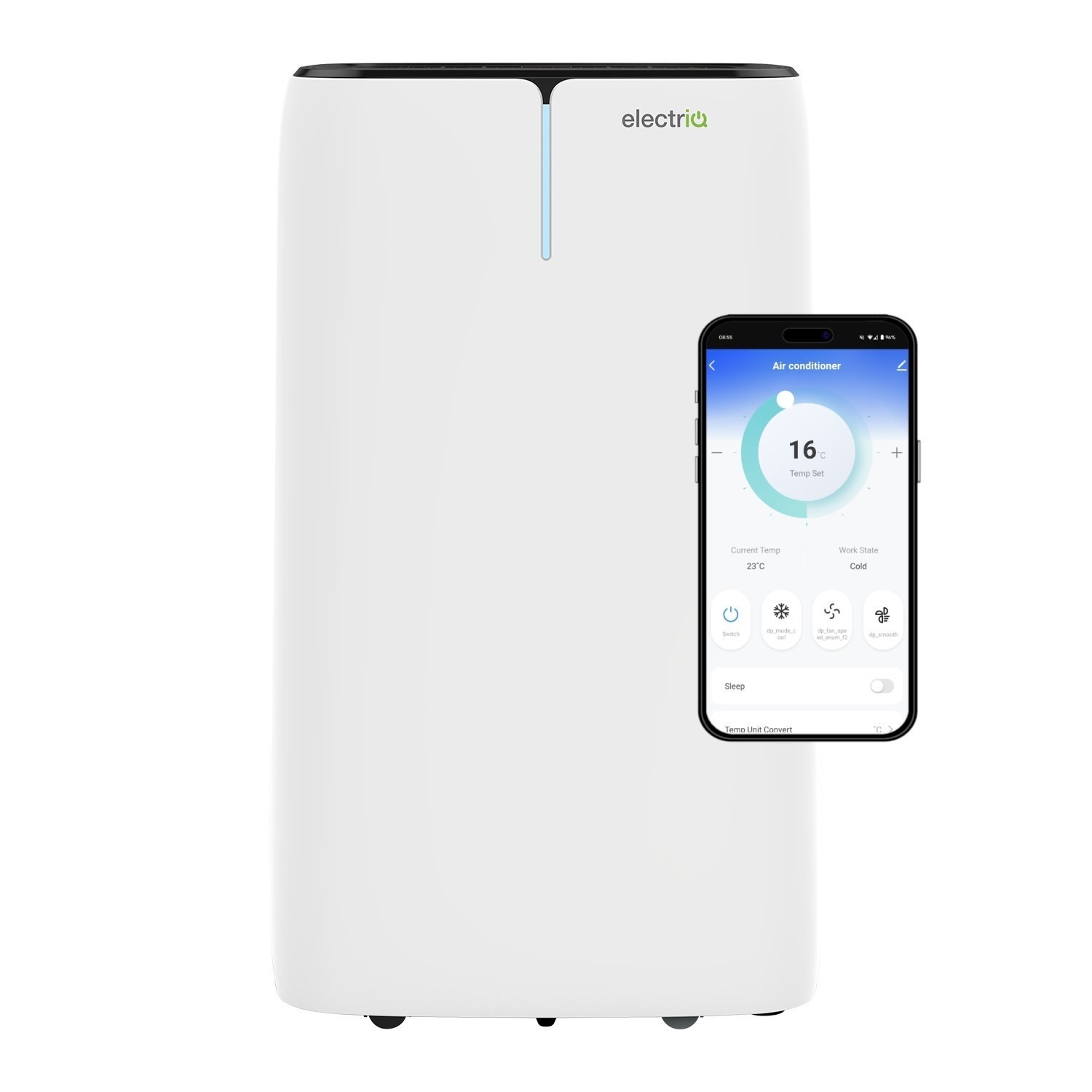 ElectriQ EcoSilent 12000 BTU Portable Air Conditioner For Rooms Up To electriq-ecosilent-12000-btu-portable-air-conditioner-for-rooms-up-to