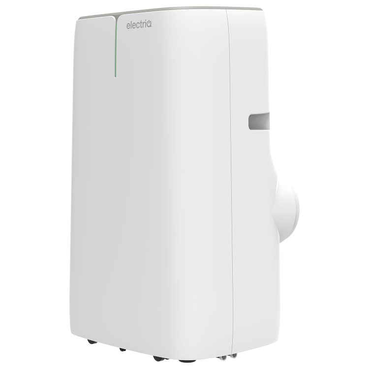 electriQ EcoSilent 14000 BTU Smart Portable Air Conditioner HEPA-Ready with Quiet DC Fan & Sleep Mode