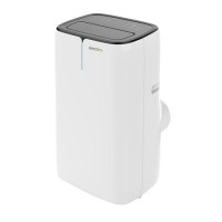 electriQ EcoSilent 14000 BTU Portable Air Conditioner - for rooms up to 38sqm