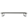 Premium Glass Monitor And Notebook Stand / Riser - Black