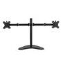electriQ Freestanding Dual monitor arm for 13" - 32"  Monitors