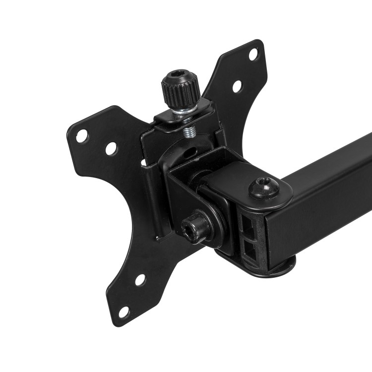 electriQ Freestanding Dual monitor arm for 13" - 32"  Monitors