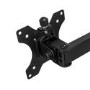 electriQ Freestanding Dual monitor arm for 13" - 32"  Monitors