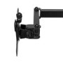 electriQ Freestanding Dual monitor arm for 13" - 32"  Monitors