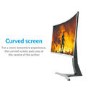 electriQ 35" WQHD UltraWide Curved Gaming Monitor  