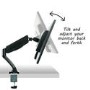 GRADE A1 - Single Monitor Bracket with USB Ports