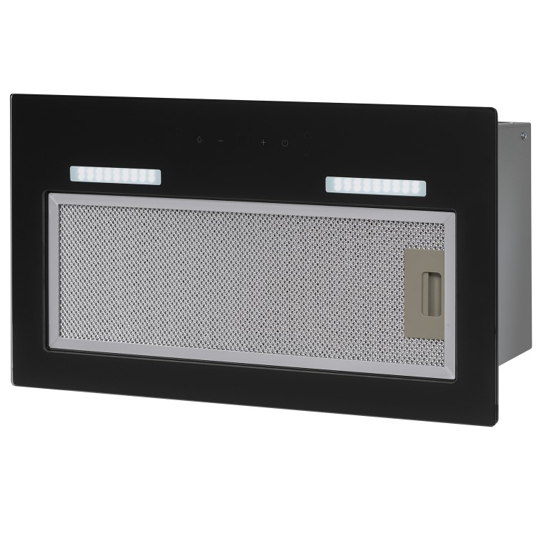 Refurbished electriQ Eiq52gcanopy 52cm Canopy Cooker Hood with Gesture and Remote Control