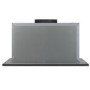 Refurbished electriQ Eiq52gcanopy 52cm Canopy Cooker Hood with Gesture and Remote Control