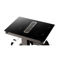Refurbished electriQ Eiq70indd 70cm Induction Hob with Downdraft Extractor