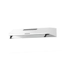 Eiqtmvisorwh electriQ 60cm Top & Rear Venting Visor Cooker Hood - White