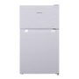 Refurbished electriQ Eiqucffwh Freestanding 86 Litre 60/40 Under Counter Fridge Freezer White