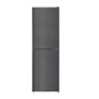 GRADE A2 - electriQ 253 Litre 50/50 Freestanding Fridge Freezer - Stainless steel