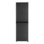 electriQ 253 Litre 50/50 Freestanding Fridge Freezer - Dark Inox