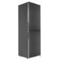 electriQ 253 Litre 50/50 Freestanding Fridge Freezer - Dark Inox