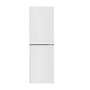 Refurbished electriQ 50/50 55CM Fridge Freezer in white with Low Frost