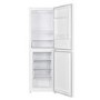 Refurbished electriQ 50/50 55CM Fridge Freezer in white with Low Frost