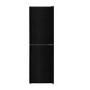 GRADE A2 - electriQ 50/50 50CM Fridge Freezer in Black with Low Frost