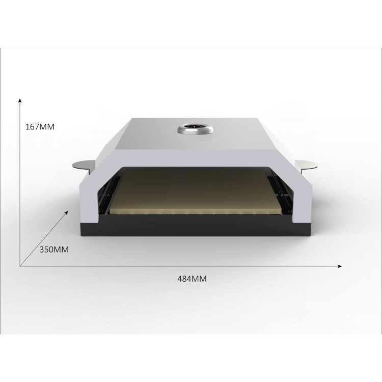 Refurbished electriQ Pizza Firebox Cooks up to 12" Pizza's