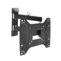 A1/ELQSMLART Refurbished electriQ Articulated Arm TV Wall Bracket 200 x 200 vesa for 14" - 43" LED LCD TVs