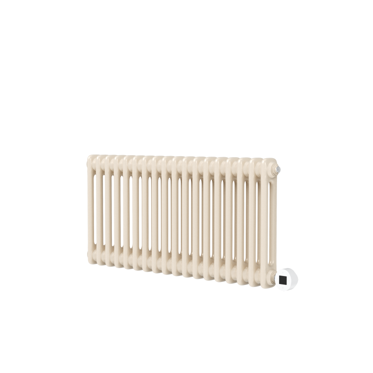 Cleopatra Horizontal Smart Electric Radiator with Wi-Fi Thermostat - 1200W - H400xW830mm - Bathroom Safe