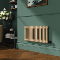 Elk Brown Horizontal Smart Electric Radiator with Wi-Fi Thermostat - 1200W - H400xW830mm - Bathroom Safe