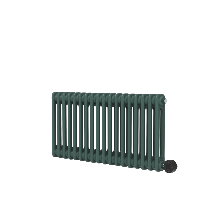Evergreen Horizontal Smart Electric Radiator with Wi-Fi Thermostat - 1200W - H400xW830mm - Bathroom Safe