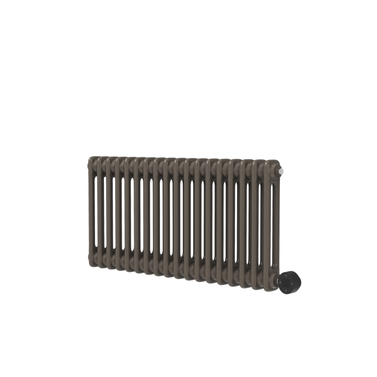 Russet Horizontal Smart Electric Radiator with Wi-Fi Thermostat - 1200W - H400xW830mm - Bathroom Safe
