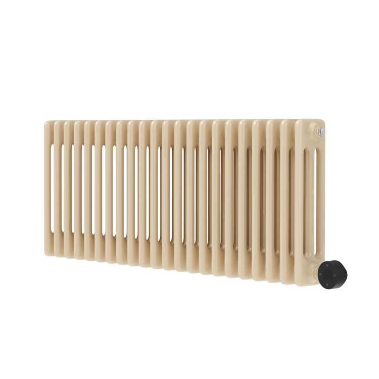 Elk Brown Horizontal Smart Electric Radiator with Wi-Fi Thermostat - 1200W - H400xW1190mm - Bathroom Safe