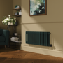 Evergreen Horizontal Smart Electric Radiator with Wi-Fi Thermostat - 1200W - H400xW1190mm - Bathroom Safe