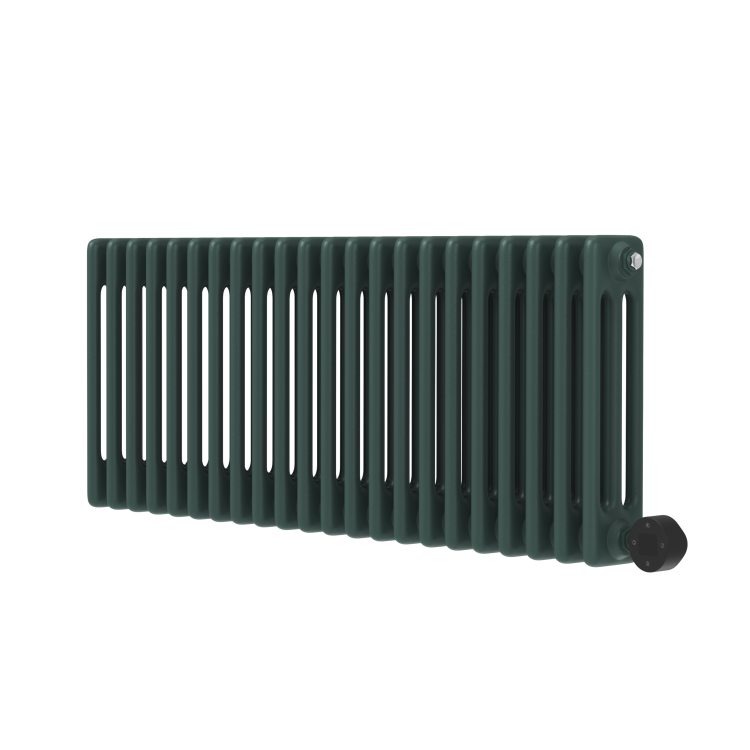 Evergreen Horizontal Smart Electric Radiator with Wi-Fi Thermostat - 1200W - H400xW1190mm - Bathroom Safe