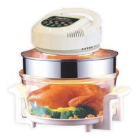 electriQ 17 Litre Premium Halogen Oven with Digital Controls and Full Cooking Accessories Pack electriQ 17 Litre Premium Halogen Oven with Digital Controls and Full Cooking Accessories Pack
