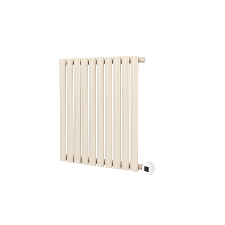 Cleopatra Horizontal Smart Electric Radiator with Wi-Fi Thermostat - 600W - H600xW590mm - Bathroom Safe