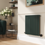 Evergreen Horizontal Smart Electric Radiator with Wi-Fi Thermostat - 600W - H600xW590mm - Bathroom Safe