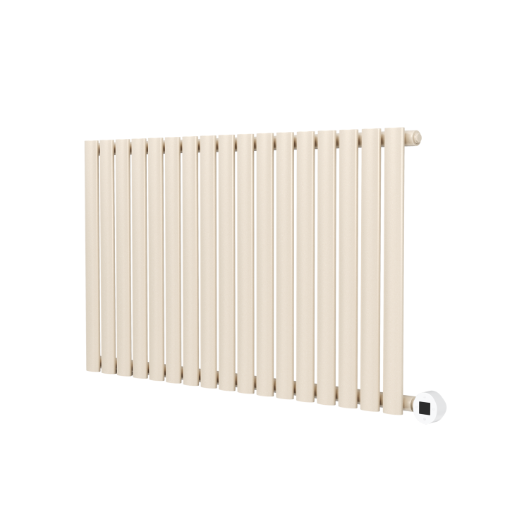 Cleopatra Horizontal Smart Electric Radiator with Wi-Fi Thermostat - 1200W - H600xW1000mm - Bathroom Safe