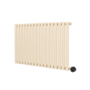 Elk Brown Horizontal Smart Electric Radiator with Wi-Fi Thermostat - 1200W - H600xW1000mm - Bathroom Safe