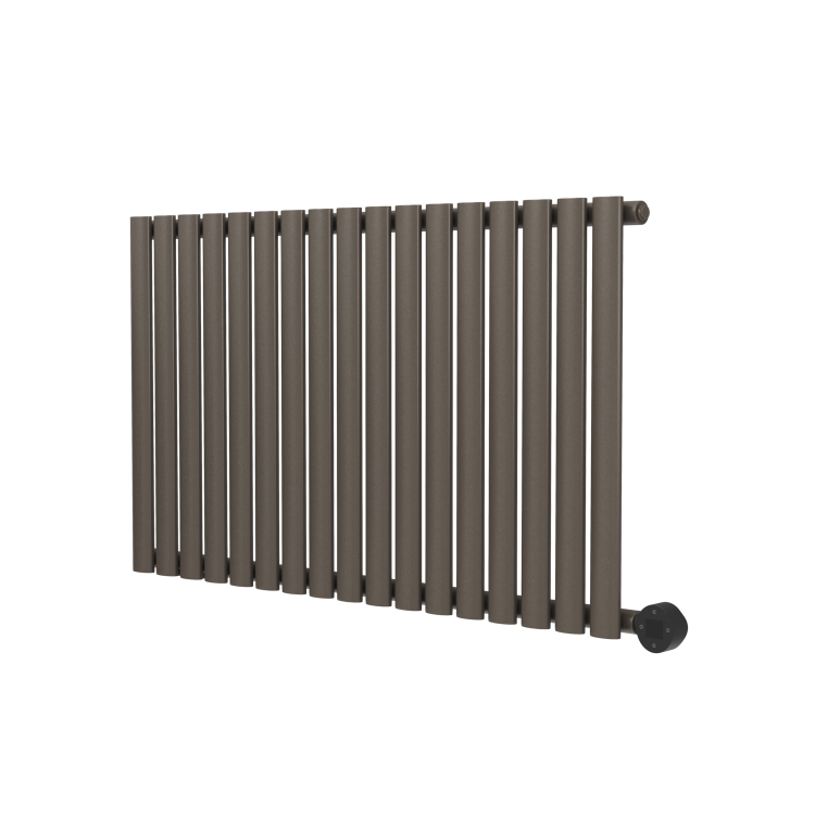 Russet Horizontal Smart Electric Radiator with Wi-Fi Thermostat - 1200W - H600xW1000mm - Bathroom Safe