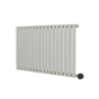 Smoked Stone Horizontal Smart Electric Radiator with Wi-Fi Thermostat - 1200W - H600xW1000mm - Bathroom Safe