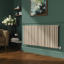 Cleopatra Horizontal Smart Electric Radiator with Wi-Fi Thermostat - 2000W - H600xW1410mm - Bathroom Safe