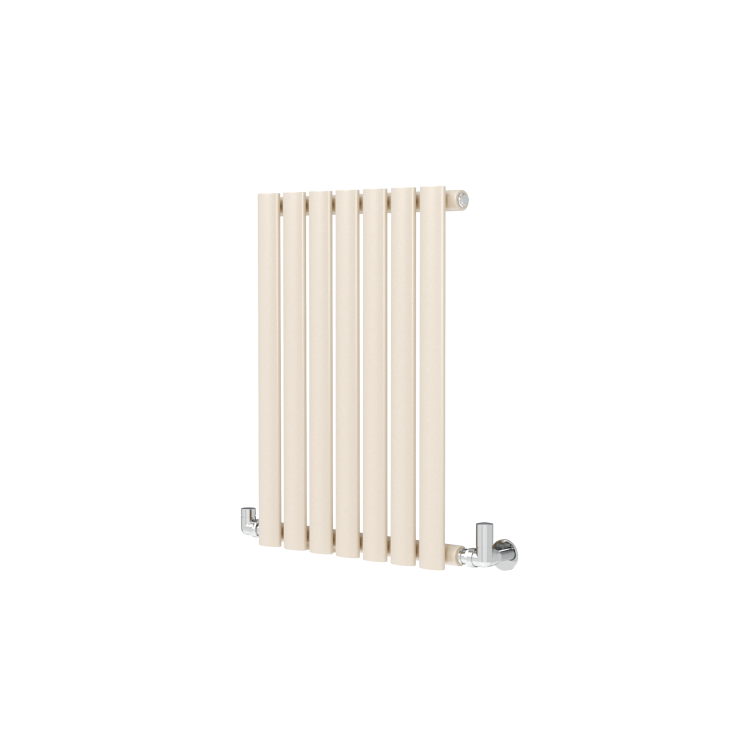 Sorrento Cleopatra Horizontal Oval Designer Radiator 600x413mm Single Panel 1103 BTU