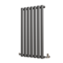 Sorrento Anthracite Horizontal Oval Designer Radiator 800x413mm Single Panel 1364 BTU