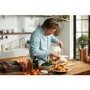 Refurbished Hotpoint HUE61X 60cm Electric Cooker With Ceramic Hob