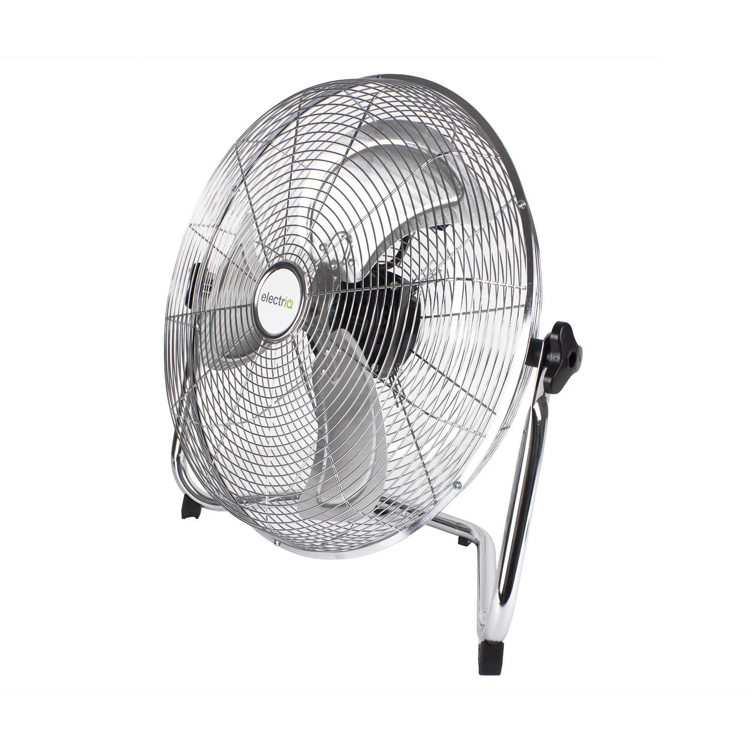 ® 18 Chrome High Velocity Industrial 3 Speed Free Standing Large Gym Hydroponic Floor Fan UK 