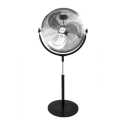 HVSF16B electriQ 16 Inch High Velocity Pedestal Fan - Black