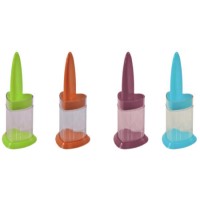 electriQ 4 Heart Shaped Ice Lolly Moulds
