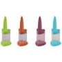 electriQ 4 Heart Shaped Ice Lolly Moulds